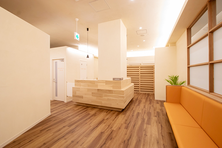 叶澤メディカルクリニック ふじみ野市 2つの隔離室を完備。発熱患者との動線を分けている