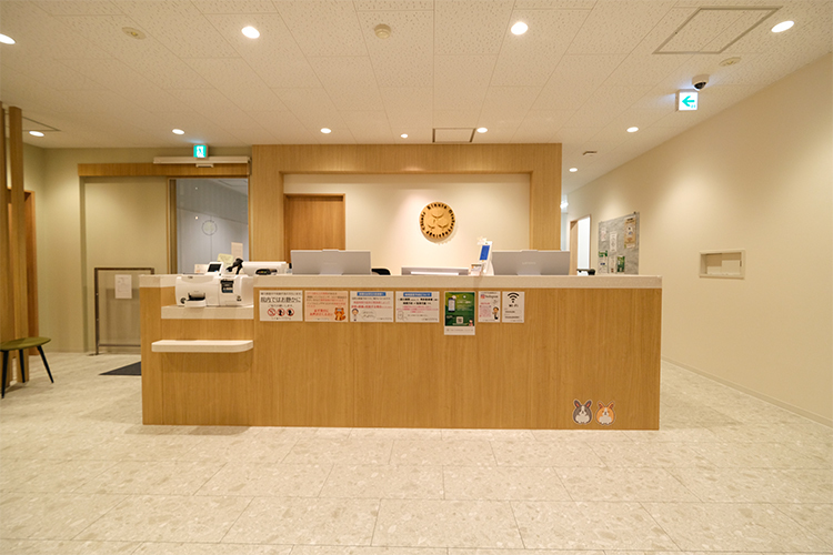 きぬた耳鼻咽喉科・アレルギー科 世田谷区 木のぬくもりを感じられる院内