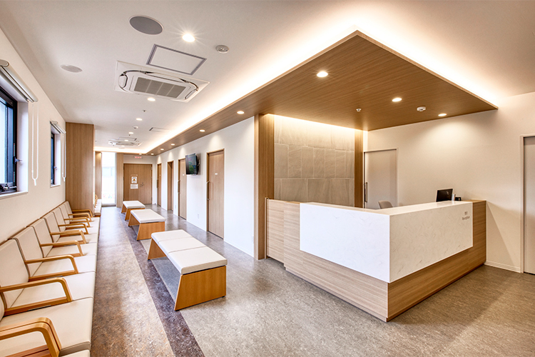 世田谷玉川整形外科内科クリニック 世田谷区 洗練された雰囲気の院内