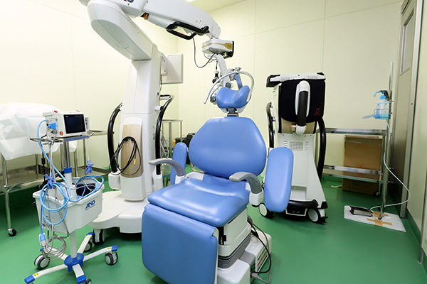 松原眼科クリニック 神戸市東灘区 一般眼科はもちろん、白内障手術で訪れる患者が多いという