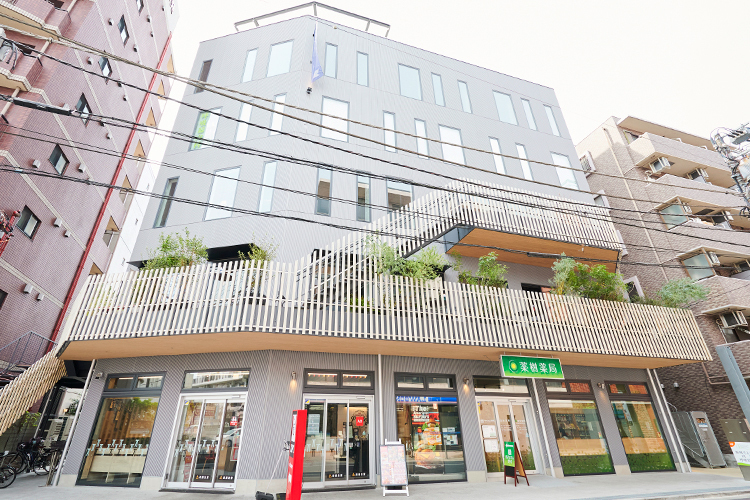 新城そよかぜ内科・呼吸器内科 川崎市中原区 武蔵新城駅から徒歩1分のビルの4階