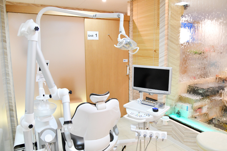 フェニックス歯科クリニック　 さいたま市桜区 診療室は個室になっており、プライバシーに配慮している