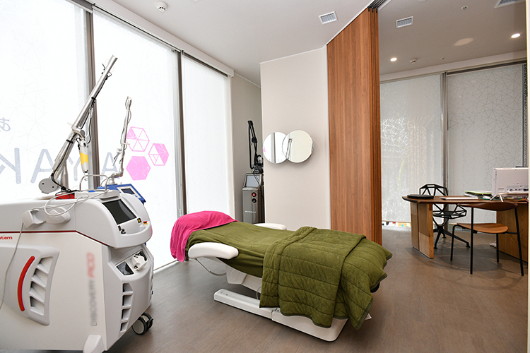 あやこいとうクリニック 渋谷区 各種機器も充実、幅広い診療を行っている