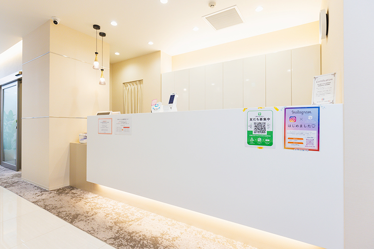 デンタルオフィス心 八王子市 スタッフが温かく丁寧に対応してくれる