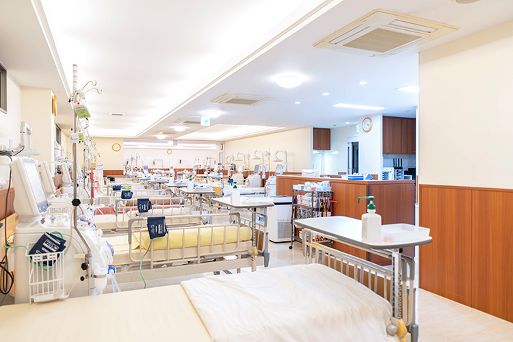 くろみつクリニック 今治市 血液浄化の質を追求し透析液量を通常より高めに設定