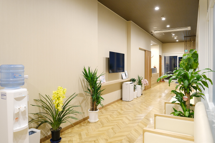 はるな歯科クリニック 福岡市早良区 木の温かみが感じられる院内