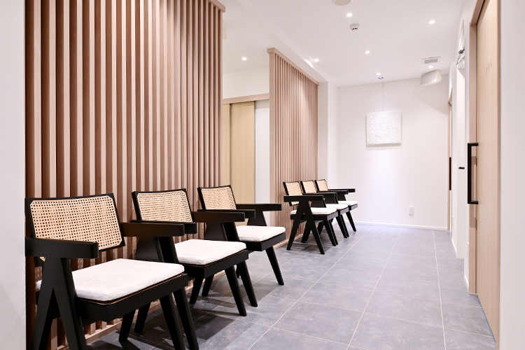 上野消化器内視鏡クリニック 台東区 和のテイストを取り入れた院長こだわりの院内