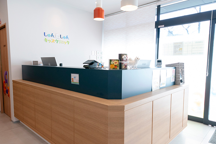 しゅんしゅんキッズクリニック 船堀院 江戸川区 スタッフが丁寧に対応しているため、初診でも安心して相談できる