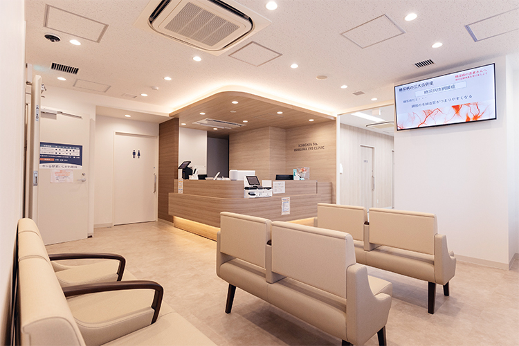 市ヶ谷駅前いしかわ眼科 千代田区 予約制を導入し、待ち時間をできる限り少なく