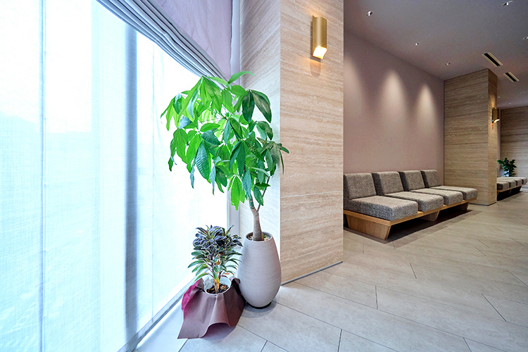 東新宿あらい内科クリニック 新宿区 洗練された雰囲気の院内