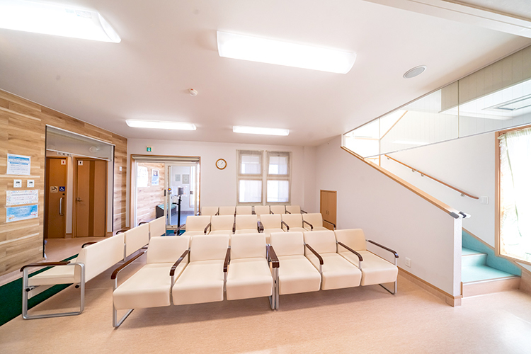 さくしん整形外科 千葉市花見川区 安心して通院できるよう、院内はバリアフリー設計になっている