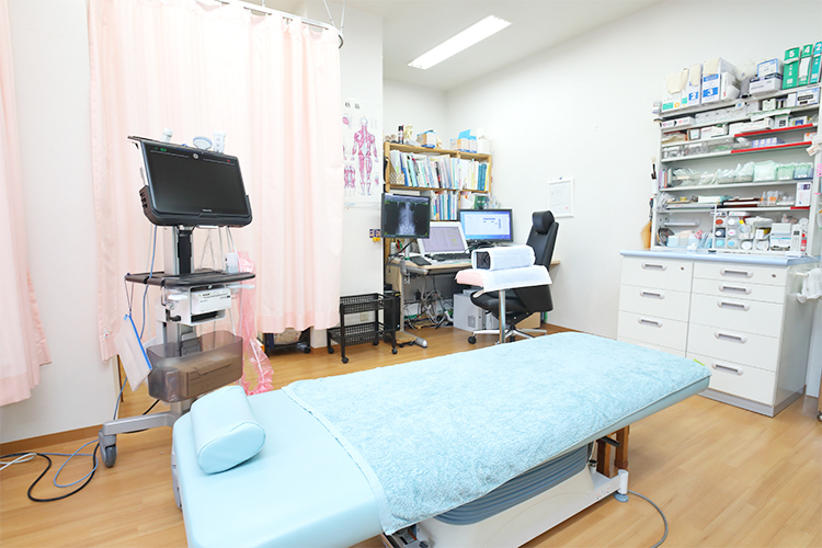 河原医院 奈良市 こだわりの診察室