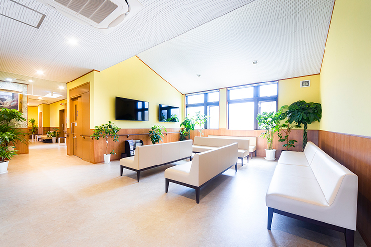 かねこ整形外科アスリートリハビリテーションクリニック 米子市 誰でも通いやすいバリアフリーな院内