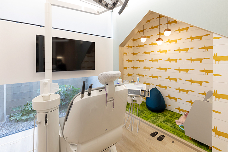 高松イイハ歯科 高松市 落ち着いた空間で治療を受けることができる