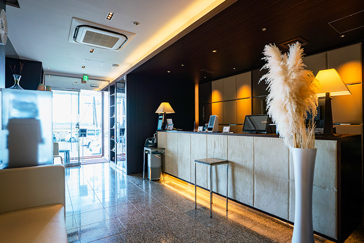 ヒサドメ歯科 霧島市 院内はホテルのような落ち着いた空間