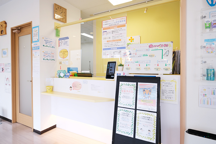 菜のはな歯科クリニック 柏市 院内はバリアフリーなのでベビーカーや車いすでも利用しやすい