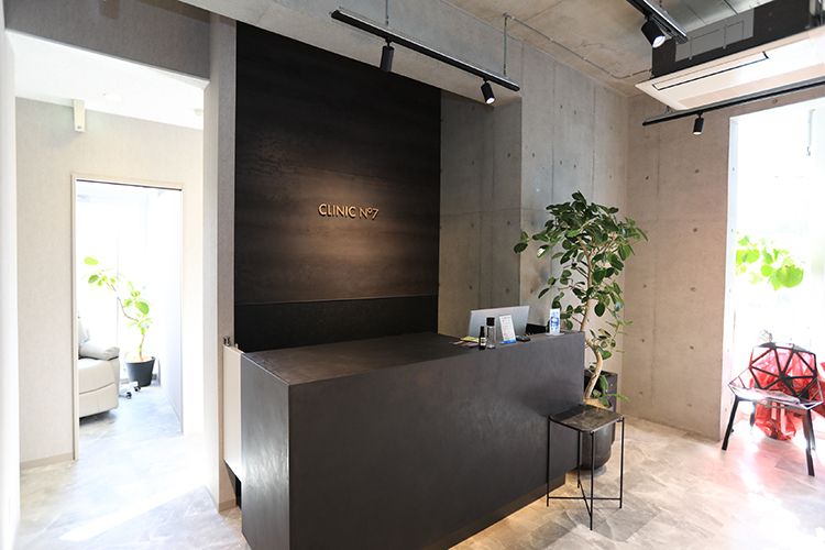 CLINICNo7名古屋伏見 名古屋市中区 美容室に来るような気軽な気持ちで通ってほしいという