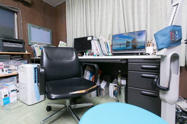 診療室ではしっかりと診てもらえる C3