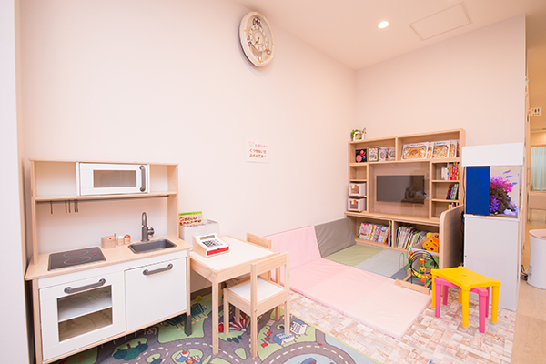 子どもが喜ぶキッズスペースもある 3