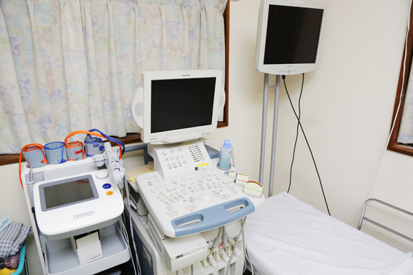 超音波装置で骨密度も診断できる 3