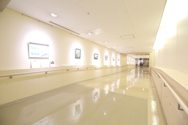 3号館の地下通路(ガレリア) 3