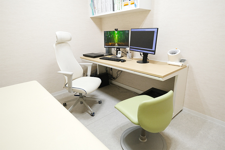 イシイ内科クリニック 大阪市福島区 一人ひとりに合った治療をするためにも、対話を大切にしている