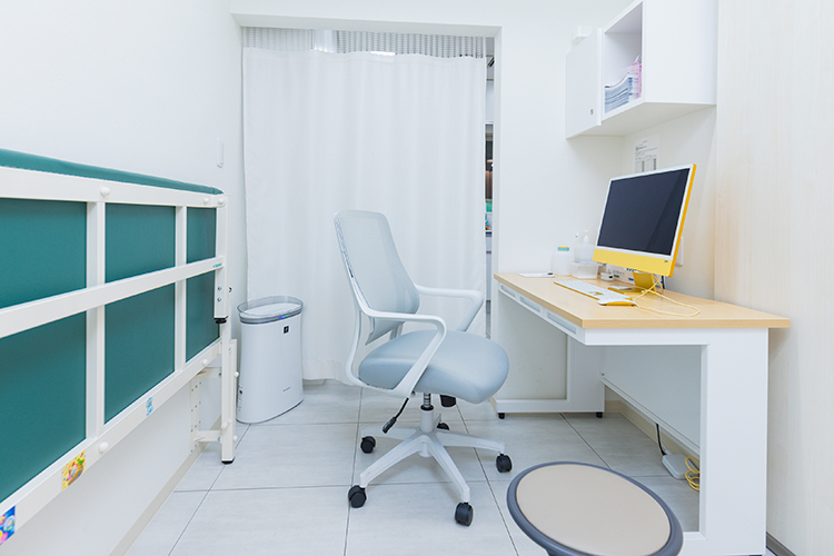 はるもキッズクリニック 杉並区 患者一人ひとりに寄り添い、時間をかけた丁寧な診療を心がける