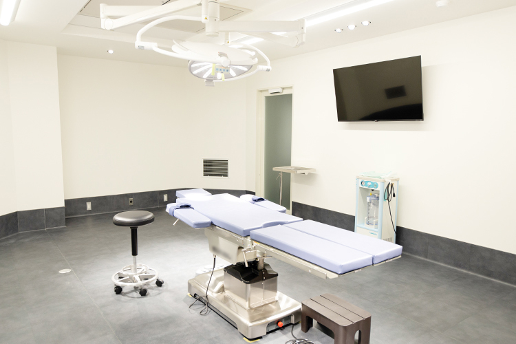 KIMI CLINIC形成・美容外科 東大阪市 クラス10000の妥協のない清潔環境の手術室を備えている