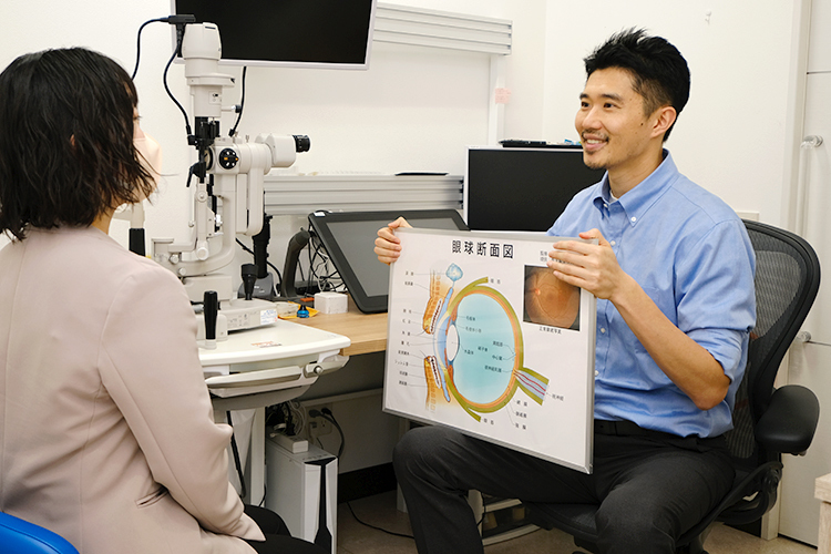 かしま眼科 鹿嶋市 2ヵ月に1回、眼瞼専門の外来を設置している