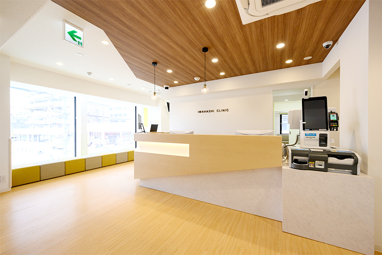 いわはしクリニック 大阪市都島区 小児科も2階に新たに併設して患者を支える