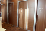 あかつきARTクリニック 鹿児島市 落ち着いた雰囲気の内診室は4部屋