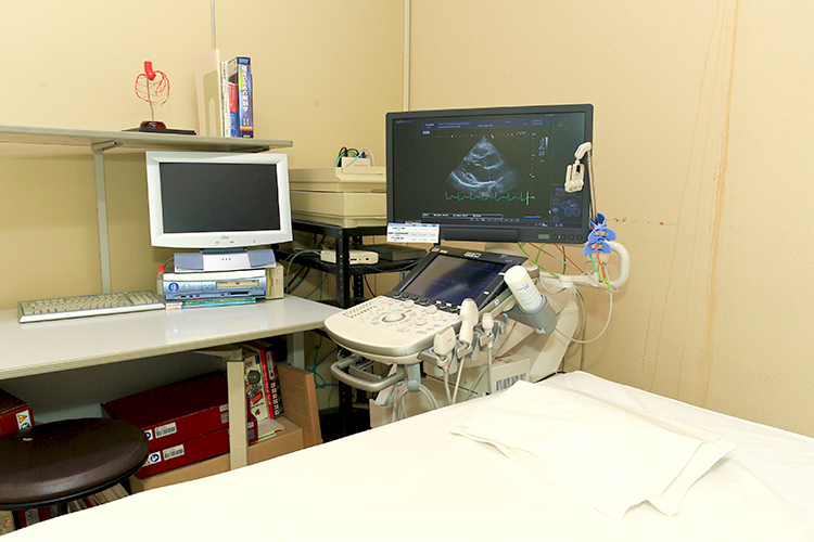 渡辺内科クリニック 大垣市 超音波診断装置による循環器の検査も実施