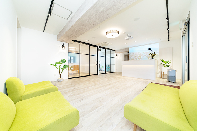 府中けやき通り矯正歯科 府中市 3階にはカウンセリングのためのフロアを増設