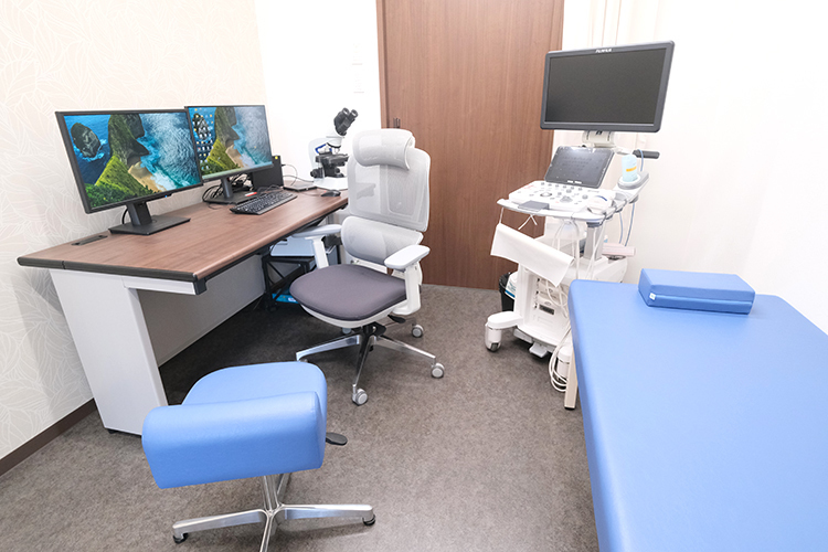 かわい泌尿器・腎臓内科クリニック みよし市 プライバシーを守るための防音対策が施された診察室