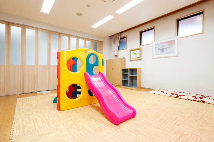 とまつレディースクリニック 可児市 多目的ホール。母親教室などさまざまな用途で使用
