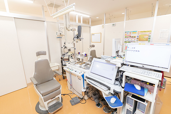 菅野耳鼻咽喉科 川崎市宮前区 診察では画像も用いてわかりやすく伝えることを心がけている