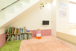 ホワイト歯科医院 坂出市 キッズスペースには、子どもが楽しめる工夫がなされている