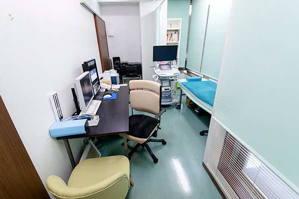 銀座吉田医院 中央区 患者のプライバシーにも配慮された造り