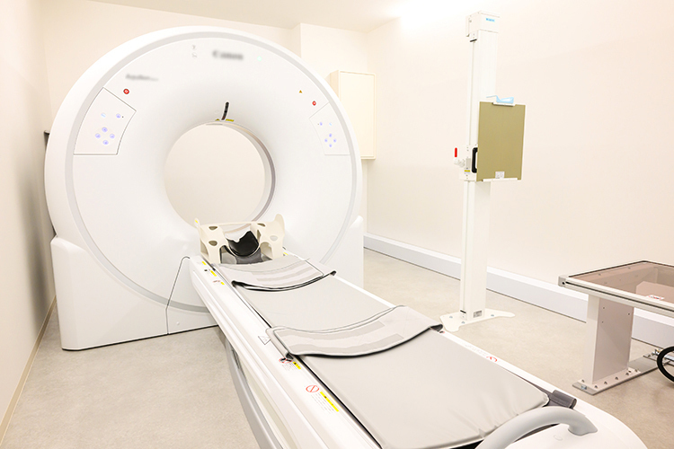 山の手内科クリニック 神戸市中央区 CTも完備。さまざまな病変の発見に役立てている