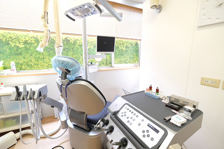 安藤歯科クリニック 中野区 患者に寄り添った診療を行う診療室