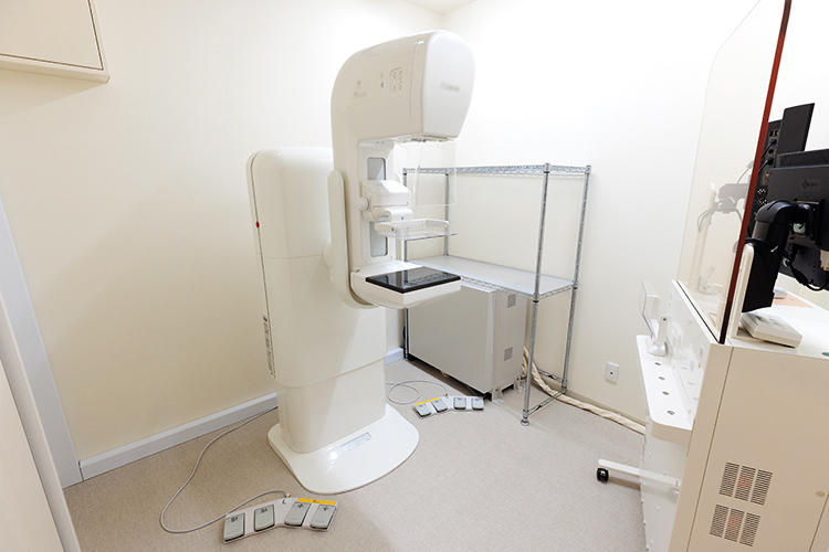 MYメディカルクリニック田町三田 港区 マンモグラフィなど、女性特有の疾患に対しての検査も実施