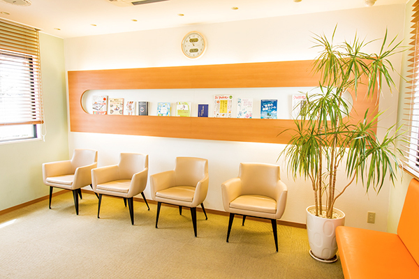 ミント歯科 神戸市北区 こだわりの詰まった待合室