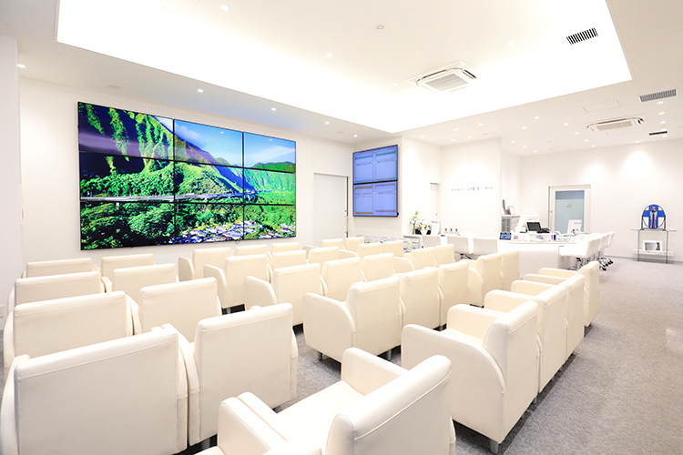 かわい眼科 桶川市 室温や香りにも気配りをしている院内