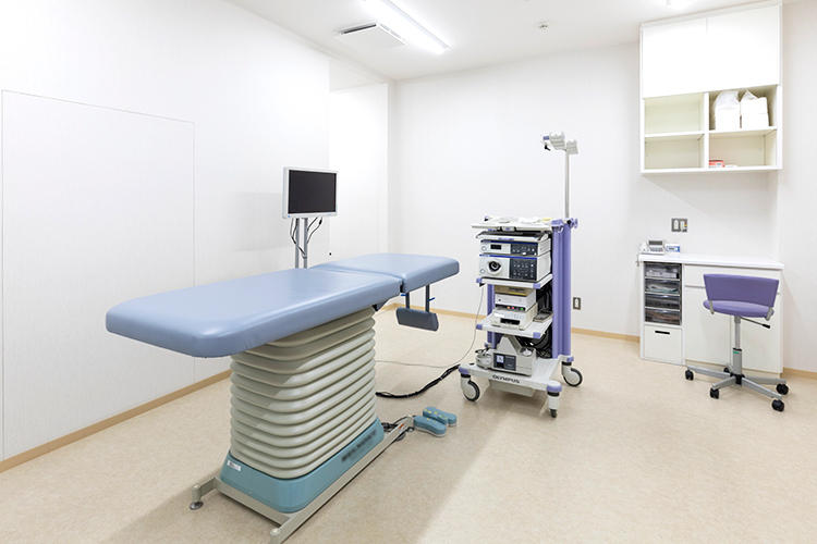 さとこ整形外科 三浦内科 みちこ小児科クリニック 丸亀市 内視鏡検査は、ゆとりある空間でリラックスして検査が受けられる