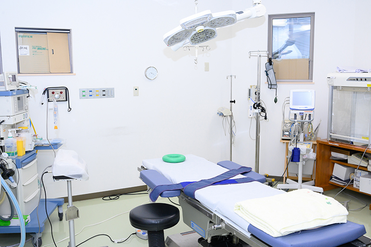 佐々木歯科・口腔顎顔面ケアクリニック 館山市 全身麻酔下での手術にも対応する
