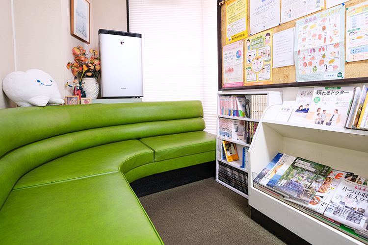 鈴木歯科矯正クリニック 鎌倉市 アットホームな雰囲気の院内