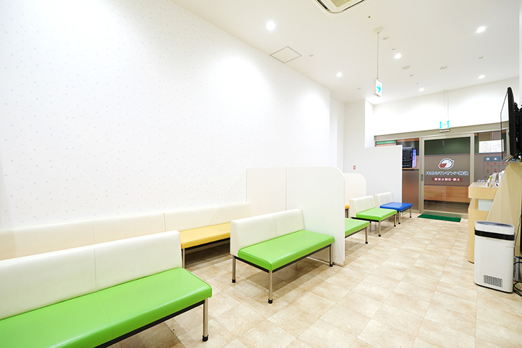 船橋ベイサイド小児科 船橋市 感染防止のため空気の循環経路に配慮した造り