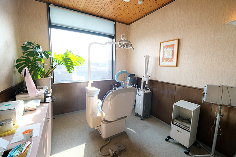 堀田歯科 各務原市 完全個室になっている診察室