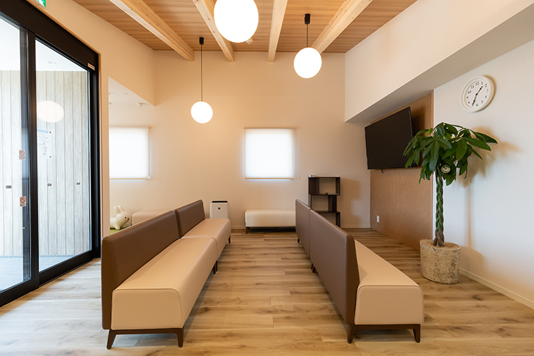 よしだファミリー歯科 愛西市 居心地の良い待合室
