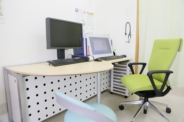 ふくだクリニック 藤沢市 診察室は2部屋。幅広い症例に対応してくれるので安心